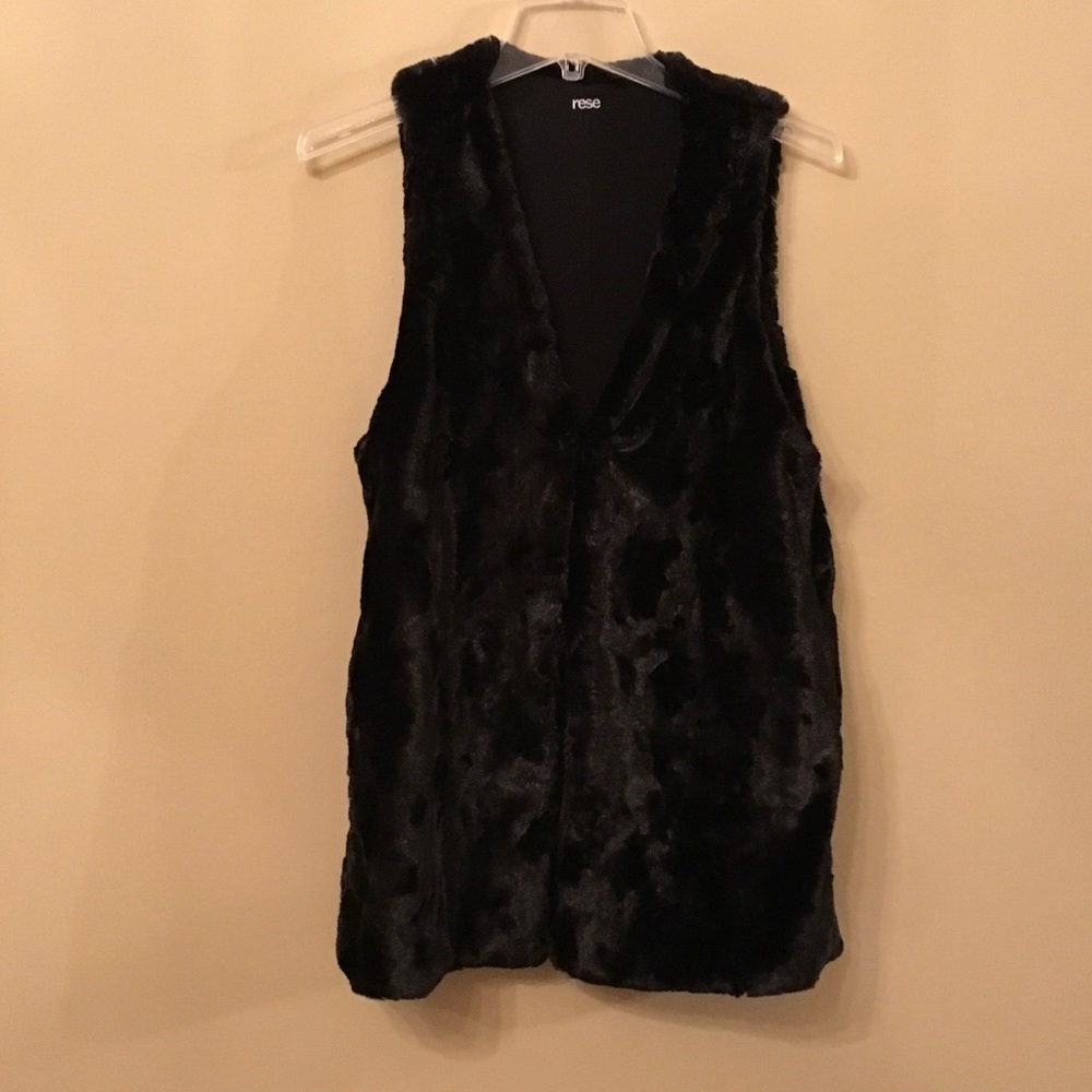 Faux fur Rese vest